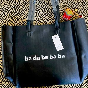 LA/TC Vegan NEW Tote bag McDonald’s theme crossbody strap Fries charm Lovin it